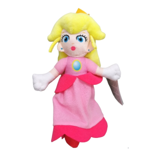 Princezna Peach - plyšová postavička z her Super Mario