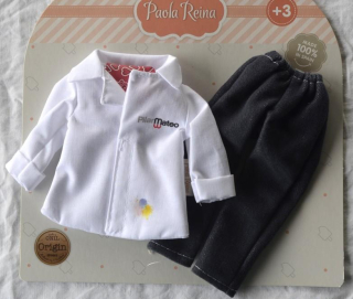 Obleček na panenku Pilar výzkumnici od Paola Reina