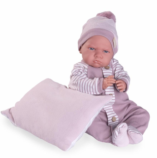 Miminko - Můj první reborn Berta v pyžámku na polštářku od Antonio Juan