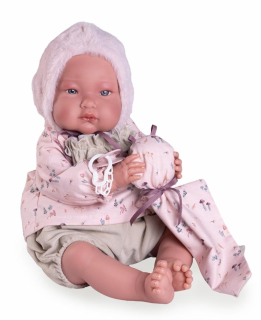 Miminko - Můj první reborn Alexandra s usínáčkem od firmy Antonio Juan ze Španělska
