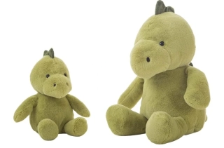 Zelený dinosaurus Kai od firmy Llopis - 35 cm