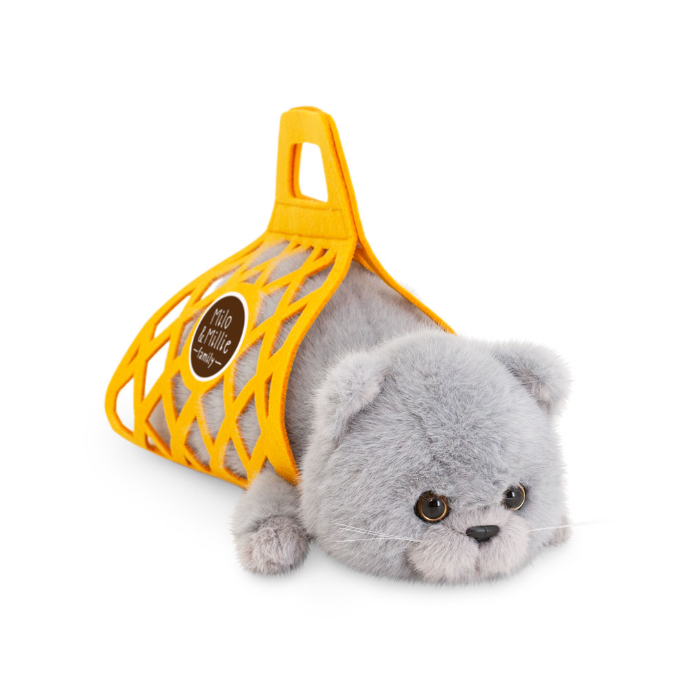 Orange Toys, Milo the Grey Cat, šedá kočička,B1001/35, 35 cm