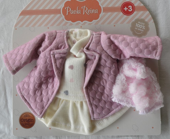 Fotografie Paola Reina 54722 obleček na panenku 32 cm