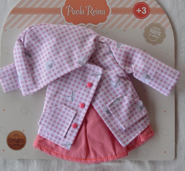 Fotografie Paola Reina 54732 obleček na panenku 32 cm