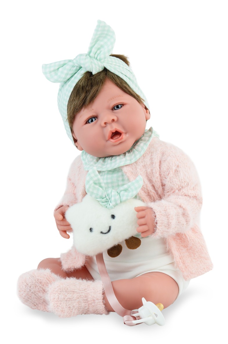 Marina and Pau, 3136 , Reborn, miminko, holčička, Martina, 45 cm
