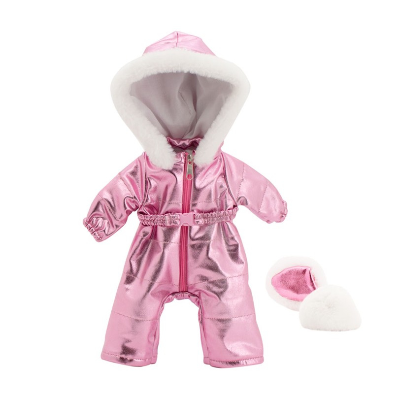 Orange Toys Lucky Doggy clothing set Mountain Stroll , Růžová třpytivá kombinéza L081