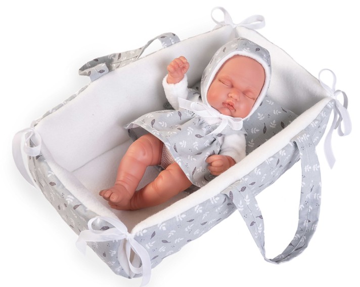 Antonio Juan 84092 miminko holčička Pitu Luni v přenosné tašce 26 cm