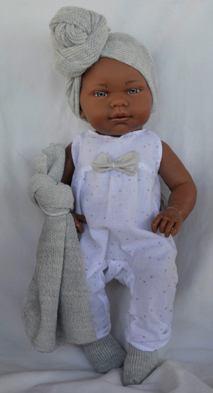 Realistické miminko - snědá holčička Marina od firmy Lamagik  (Realistická miminka ze Španělska)